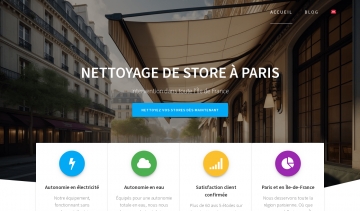 nettoyage de store paris