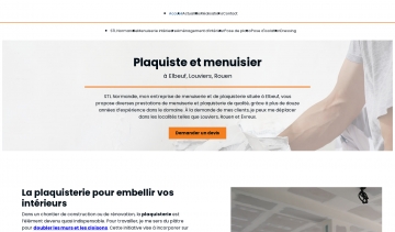 STL Normandie : plaquiste et menuisier à Elbeuf, Louviers, Rouen