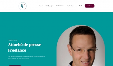 site Frédéric Leroy attaché de presse