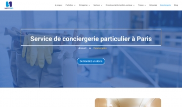 Netto Pro Service, service de conciergerie à Paris