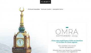 Omra septembre : une plateforme d'inscription pour ceux qui veulent faire leur Omra
