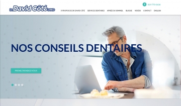 Dr David Côté, spécialiste en soins dentaires à Gatineau-Hull