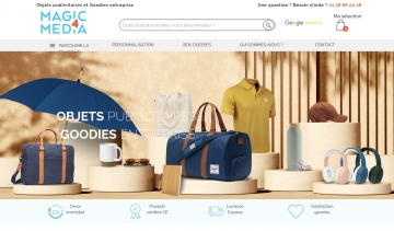 Magic4media, spécialiste des goodies personnalisés et objets publicitaires