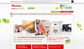 travaux d'isolation auchan prime eco