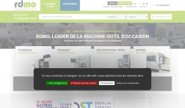 RDMO, expert en vente et achat de de machines-outils d’occasion