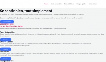 Votre magazine ultime sur la santé et le bien-être au quotidien