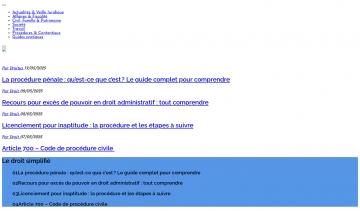 Simplidroit.fr, découvrez l’actualité des réformes et lois