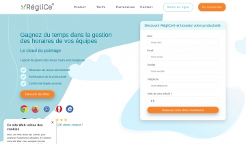 RegliCe : gestion du temps en entreprise