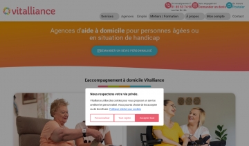 Vitalliance  : services d'aide à domicile en France