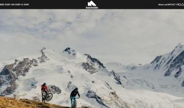 Backside, magasin de vélos et snowboards à Verbier