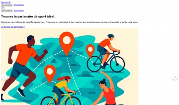 SportivUP, Trouver une activité sportive ou un partenaire de sport