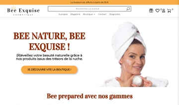 La marque de référence des cosmétiques 100 % naturels