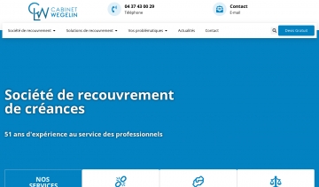 Cabinet Wegelin, expert de recouvrement de créances en France et Europe