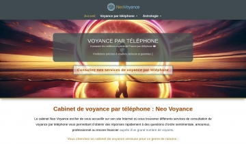 Cabinet de voyance par téléphone sérieuse et de qualité : NeoVoyance