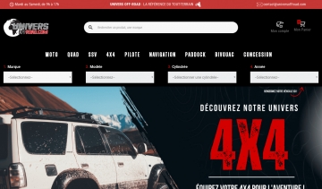 La référence des pièces et accessoires pour l’off-road