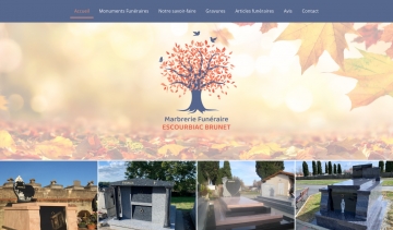 Marbrerie-brunet, fabricant et poseur de monuments funéraires