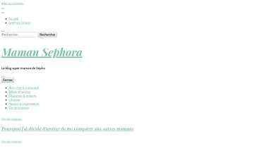 Maman-sephora, site d