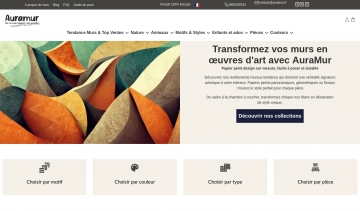 Auramur, des papiers peints sur mesure pour une décoration unique
