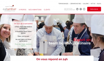 Eat-Sentive, conçoit des expériences culinaires immersives