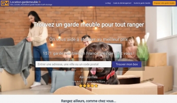 Location box de stockage et de garde-meuble en France