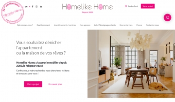 Homelike Home, expertise immobilière dédiée aux acheteurs