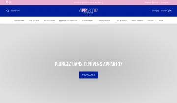 Appart17 : magasin de mode et décoration à Bruxelles