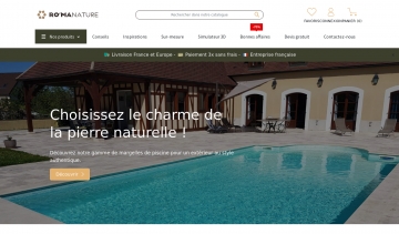 RO’MA Nature, expert en pierres naturelles pour extérieurs