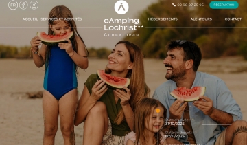 Camping de Lochrist, un lieu idéal pour un séjour paisible