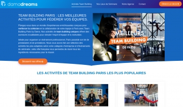 Dama Dreams, spécialiste de team building à Paris