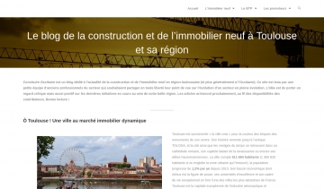 Blog sur la construction et l’immobilier neuf à Toulouse