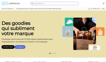 Gift Campaign, une large gamme d’objets publicitaires personnalisables