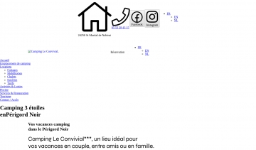 Le Camping Le Convivial, des hébergements confortables et diversifiés