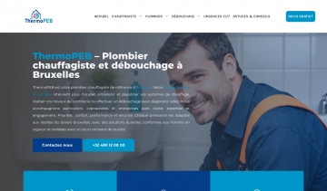 ThermoPEB, plombier chauffagiste de confiance à Bruxelles