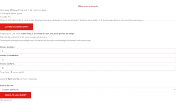 Baromètre des Prix, site pour analyser et comparer les prix