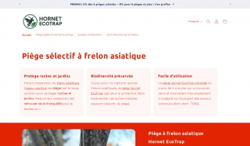 Hornet EcoTrap, une solution efficace contre le frelon asiatique