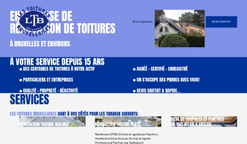 Les Toitures Bruxelloises, votre spécialiste en rénovation de Toitures à Bruxelles