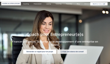 Coaching entrepreneur en Suisse pour vous accompagner dans la mise en oeuvre de vos projets