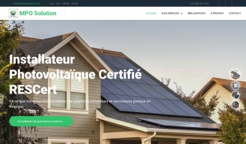 Spécialiste en photovoltaïque et énergie durable en Belgique