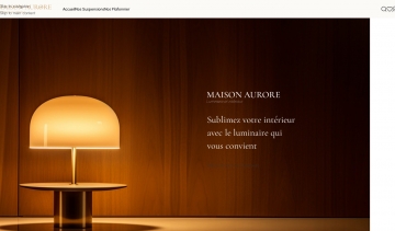 Maison Aurore, des luminaires adaptés à tous les styles d’intérieur