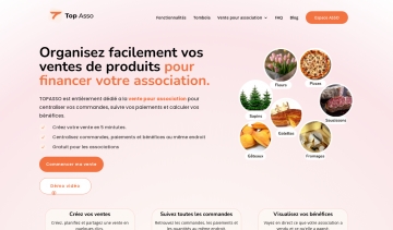 Top Asso, une solution dédiée aux ventes associatives