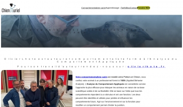 Olivier Lhote, comportementaliste canin certifié d’État