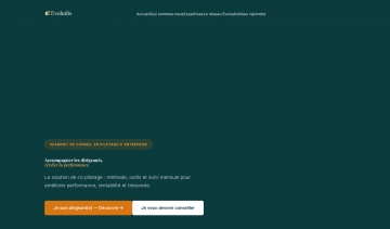 Evoludis, un copilote pour les dirigeants de TPE et PME
