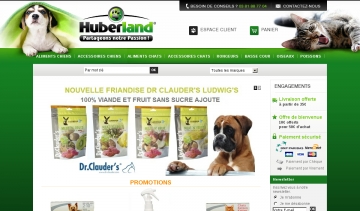 Animalerie en ligne Huberland