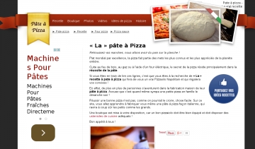 Recette de la pâte à pizza