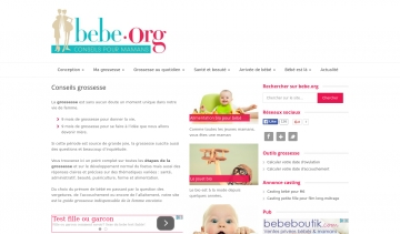 Bebe org guide grossesse