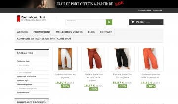 La boutique du pantalon thai 