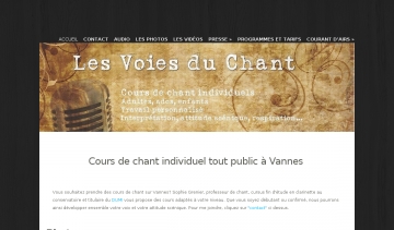 Cours de chant à Vannes - Les Voies du Chant