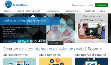 Création de sites internet à Roanne