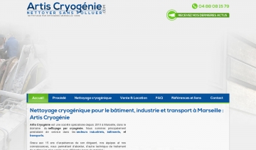 Artis est votre partenaire pour la vente et location de matériel de nettoyage cryogénique