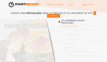 Start Rocket création site e-commerce
